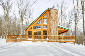 Hike, Ski and Raft Terra Alta Cabin with Large Deck